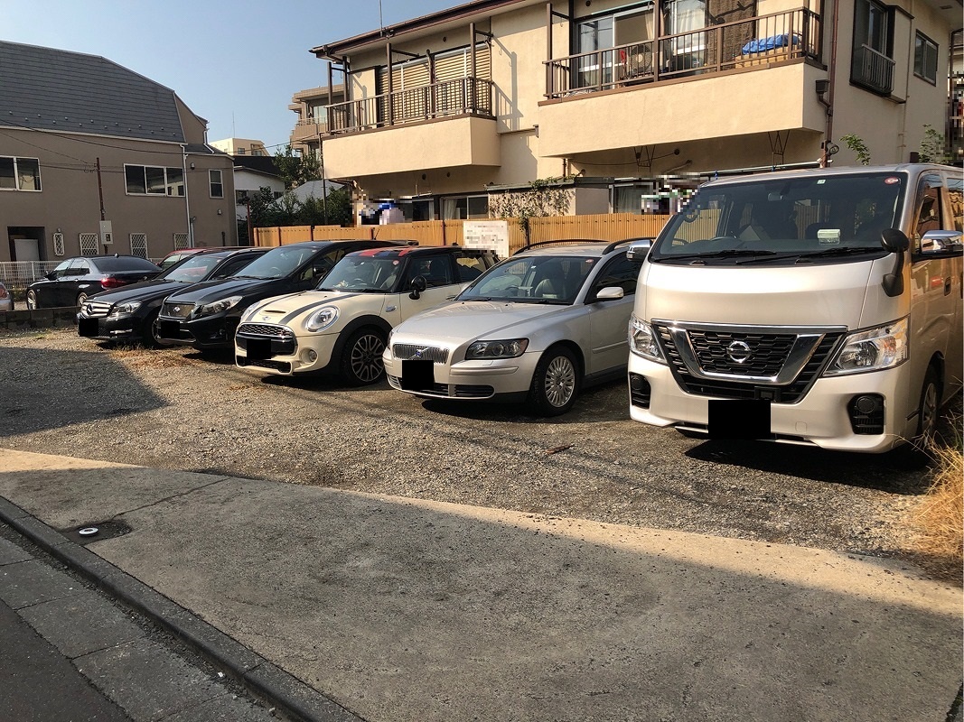 大田区東嶺町　月極駐車場